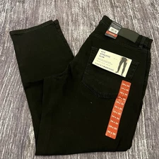 Lucky Brand Men's 412 Athletic Slim Mid Rise Black Size 34 x 30 Two Way Stretch