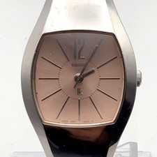 NEAR MINT SEIKO LK Lukia 4N21-5450 Pink Dial Quartz Ladies Watch Japan