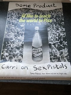 The Sex Pistols/Clash Double Sided Poster
