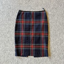 Gonna PINKO "Viviana" Tartan Lana Vergine - Taglia 40 IT - Chic & Classy