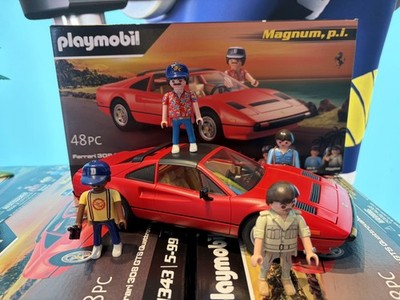 Playmobil Magnum, P.I. Ferrari 308 GTS Magnum p i Quattrovalvole Retro Sammler