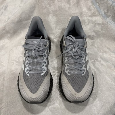 SIZE 6- Women's Adidas 4DFWD White Grey Silver Matte Purple HP3204