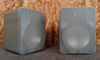 Elac 301 Satelliten Lautsprecher Neodym Hochtöner Aluminium WOK-Tieftöner * 120W