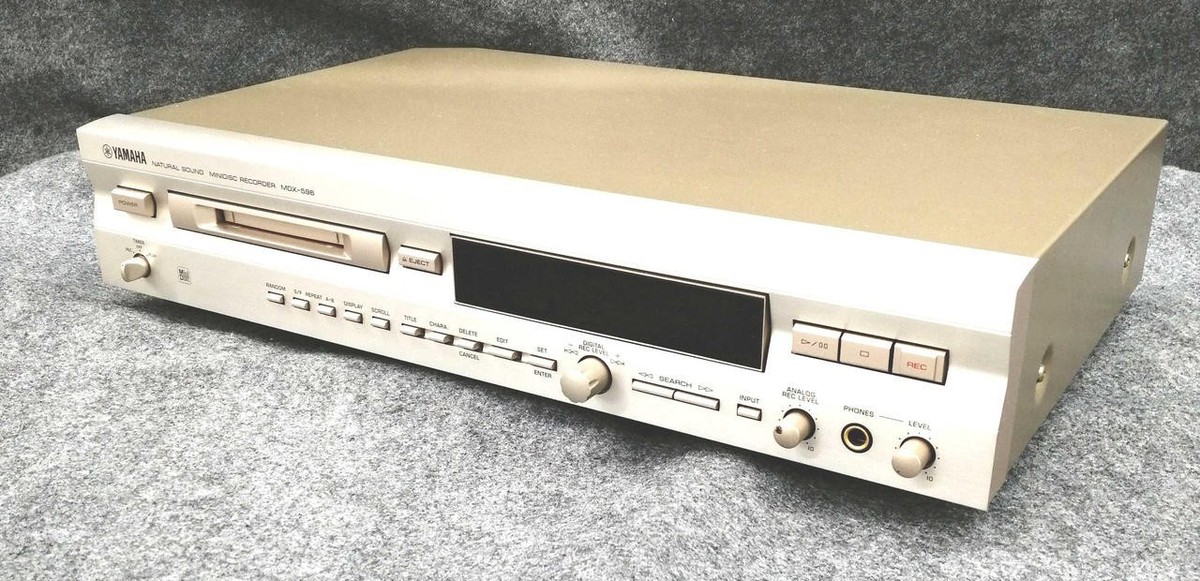 YAMAHA ミニディスクレコーダー MDX-596　再生録音OK リモコンあり Amazon.co.jp: YAMAHA MDX-596(N) MDレコーダ (ゴールド) : 家電