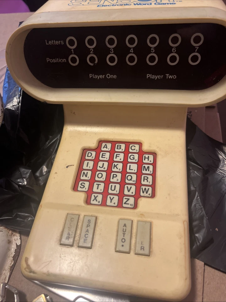 Scrabble датчик винтажный светодиодный портативный настольный электронный слово игры - Изображение 3 из 4