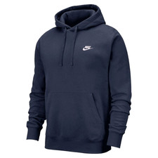 Nike Sportswear Club Fleece Pullover Hoodie Navy Blue Adult 2XL