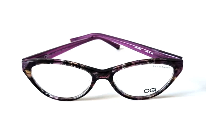 OGI Heritage 9120/2239 amatista púrpura nuevos marcos de gafas auténticos 49-15-140 Foto 4 de 4