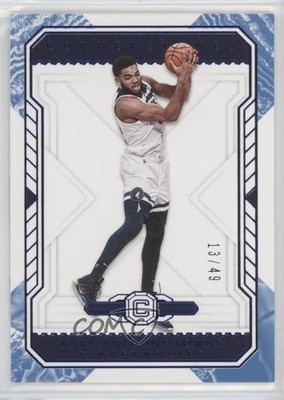 2018-19 Panini Cornerstones Quartz 13/49 Karl-Anthony Towns #87 0s28