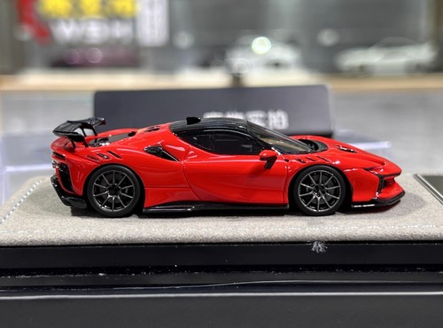 HH 1:64 Red SF90 XX Stradale Sports Model Diecast Resin Car - Picture 3 of 11