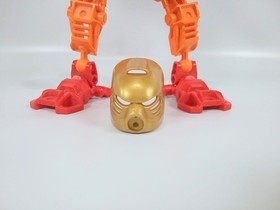 Lego Bionicle Stars 7116 Tahu Complete w/ Gold Mask (No Instructions/Box) 2010