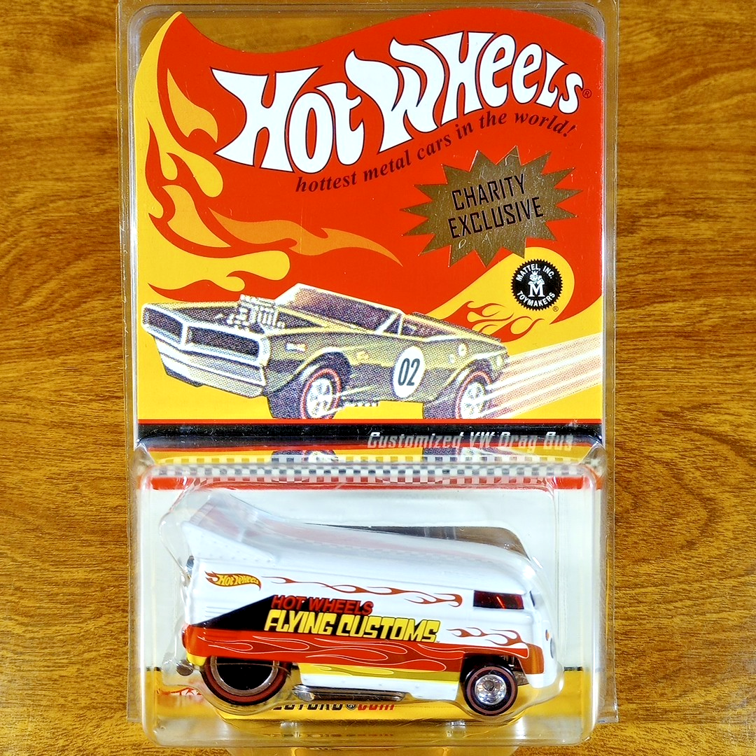 Hot Wheels RLC Charity Flying Customs Customized VW Drag Bus 1 of