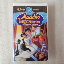 Disney Aladdin and the King of Thieves VHS Tape 1996 Robin Williams Animated