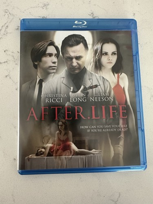 #ad After Life Blu ray 2009 Christian Ricci Justin Long Liam Neeson Afterlife $12.00