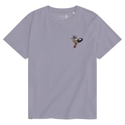 Bavarian Caps T-Shirt ''Lucky Luke: Rantanplan'' - lavendel Damen Bio-Baumwolle 