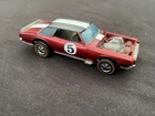 RESTORED Hot Wheels Redline TNT BIRD  RED -Black Roof -