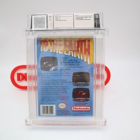 NES Nintendo TO THE EARTH - WATA GRADO 9.2 A+ NUEVO Y Sellado de F&aacute;brica con Costura en H!