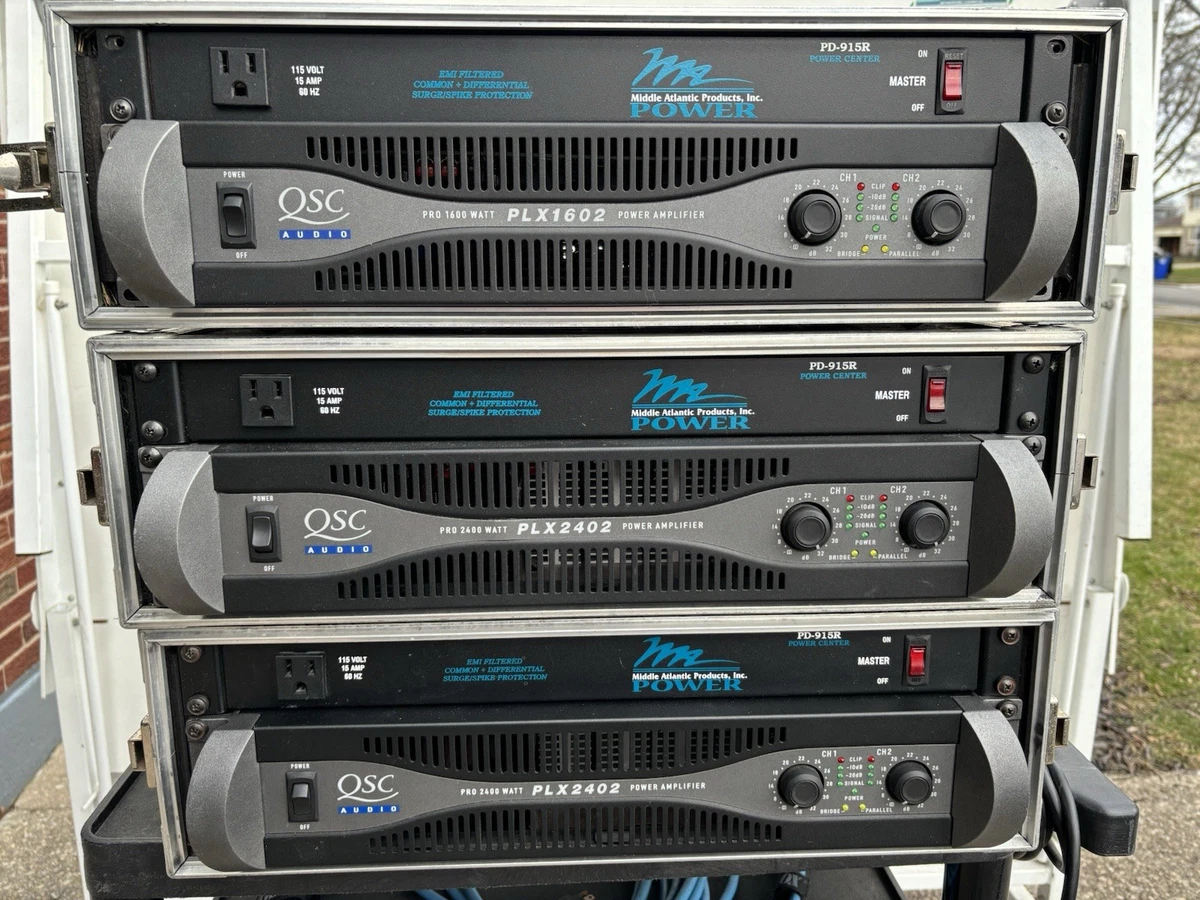 QSC PLX Pro Audio Amplifiers for sale | eBay