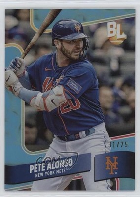 2024 Topps Big League Wrapper Redemption Blue Foil 31/75 Pete Alonso #WR-48 04br