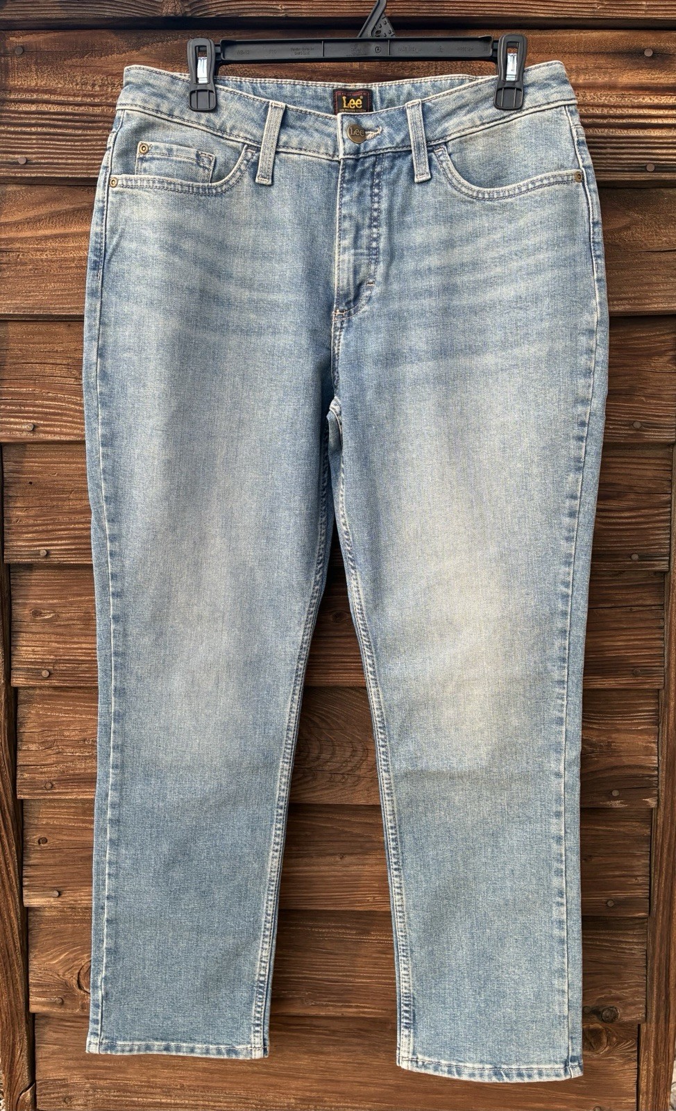 Women's 10 Short Mid Rise Denim Nwt Blue Friction Resistant 