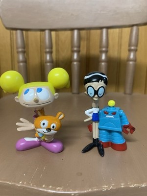 Dexters Lab Laboratory Figures Trendmasters Dee Dee Mandark Cartoon Network 2000