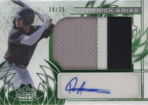 2024 Leaf Trinity Fascin 8 Patch Basallo Yesavage Tolle Arias Hess 