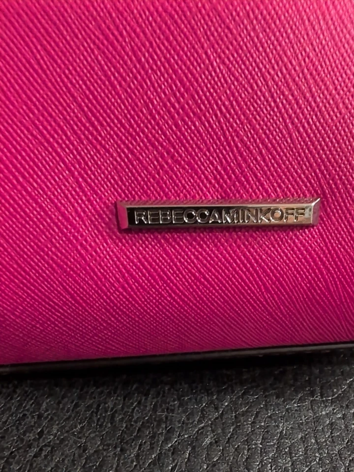 Rebecca Minkoff Tote Bag Crossbody Leather Mini MAB Watermelon New $195 - Image 2 of 4