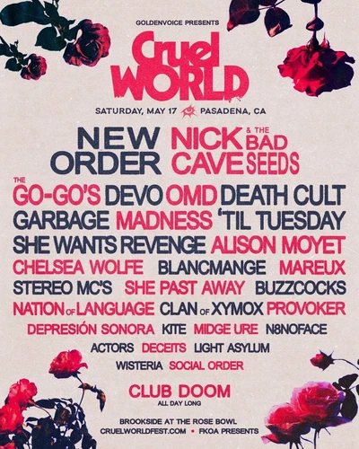 Cruel World fest 2025 Poster