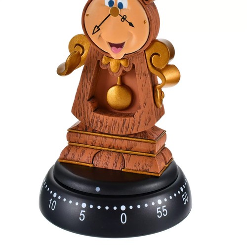 Japan Tokyo Disney Store Cogsworth Timer BELLE'S KITCHEN - Picture 7 of 8