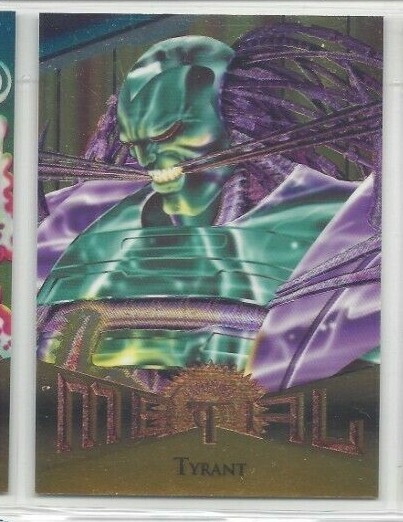 1995 Fleer Marvel Metal Base Set Alternate Gold Blaster Complete Your Set U Pick