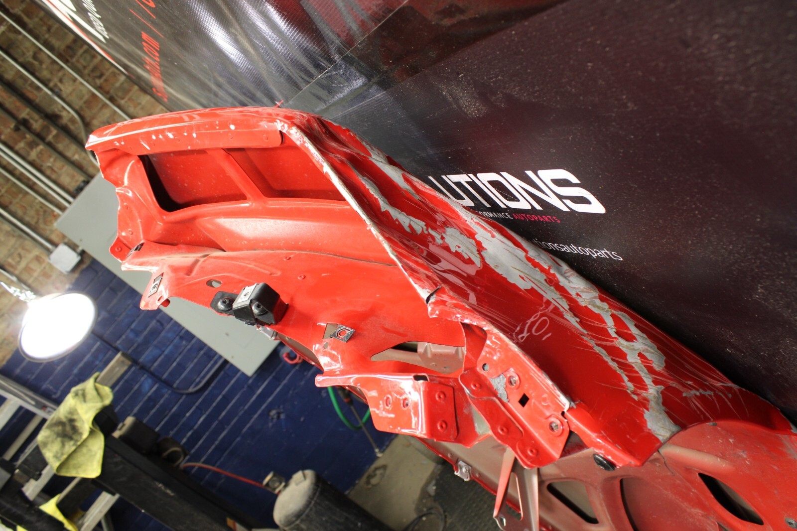 Lamborghini Huracan Coupe Right Quarter Panel RH 4T8809602E COLOR Z3M **DAMAGE**