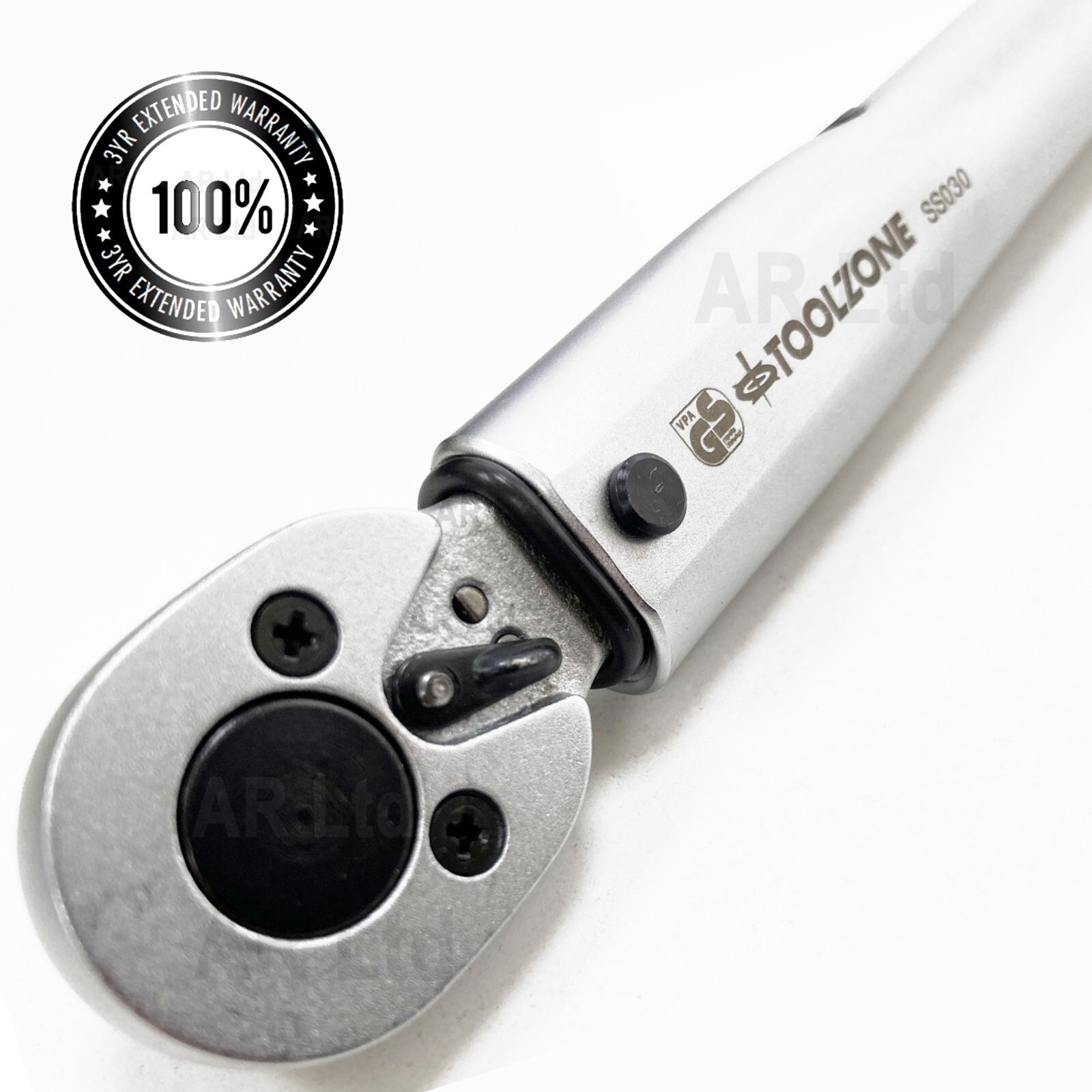 TORQUE WRENCH 3/8"" DRIVE LOW RANGE 5-25NM CV STEEL RATCHET GARAGE TOOL SS030 - Image 3