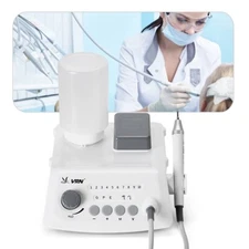 VRN Dental Ultrasonic Scaler Auto-water supply &LED detachable Handpiece&5 tips 