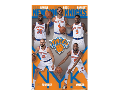 NEW YORK KNICKS -TEAM POSTER - 22x34 - NBA 21882 | eBay