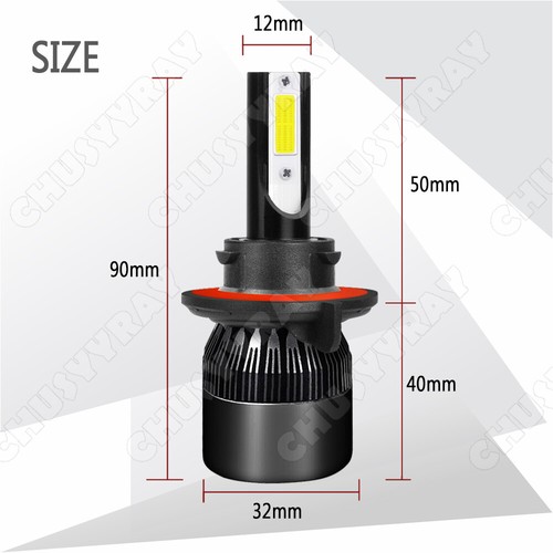 Combo para Pontiac Solstice 2006-2009 faro LED alto/lo + bombilla antiniebla 4x - Imagen 7 de 11