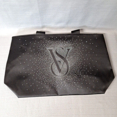 Victoria's Secret Shine Zipper Tote Bag Holiday 2024 Bling