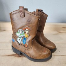 Disney Pixar Toy Story Cowboy Boots Western Woody/Buzz Gang Unisex Sz Tod 7