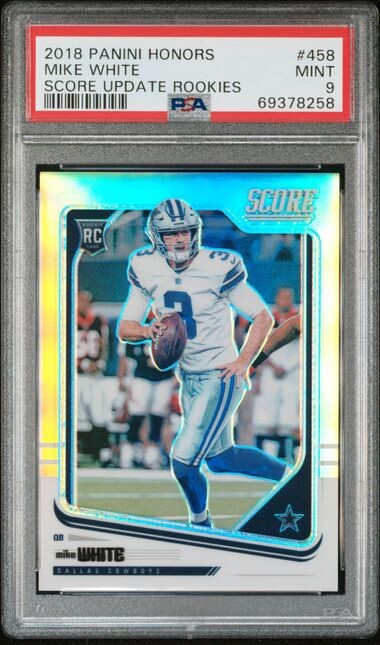 Mike White Panini Honors Score Update Rookies #458 Base