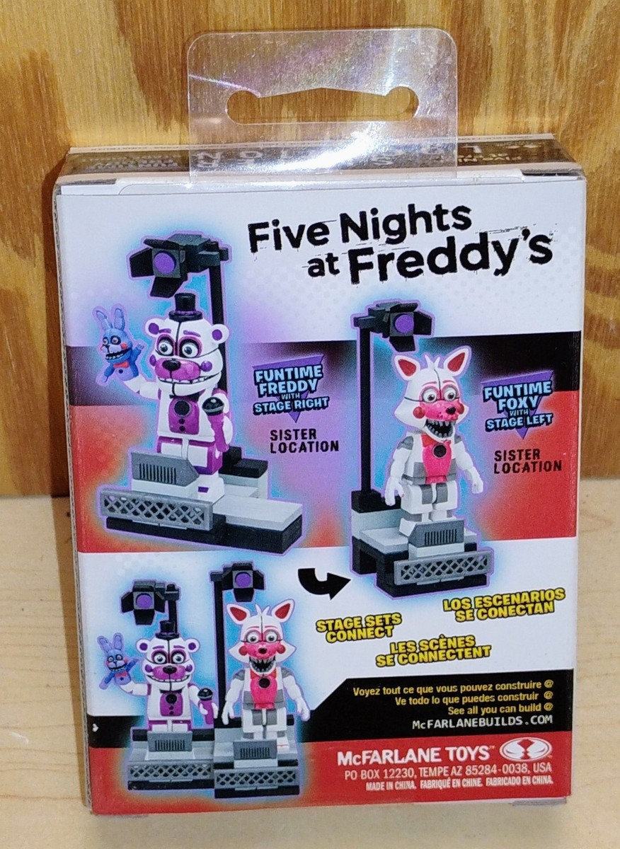 McFarlane FNAF - 12683: Funtime Fredy with Stage Right - New