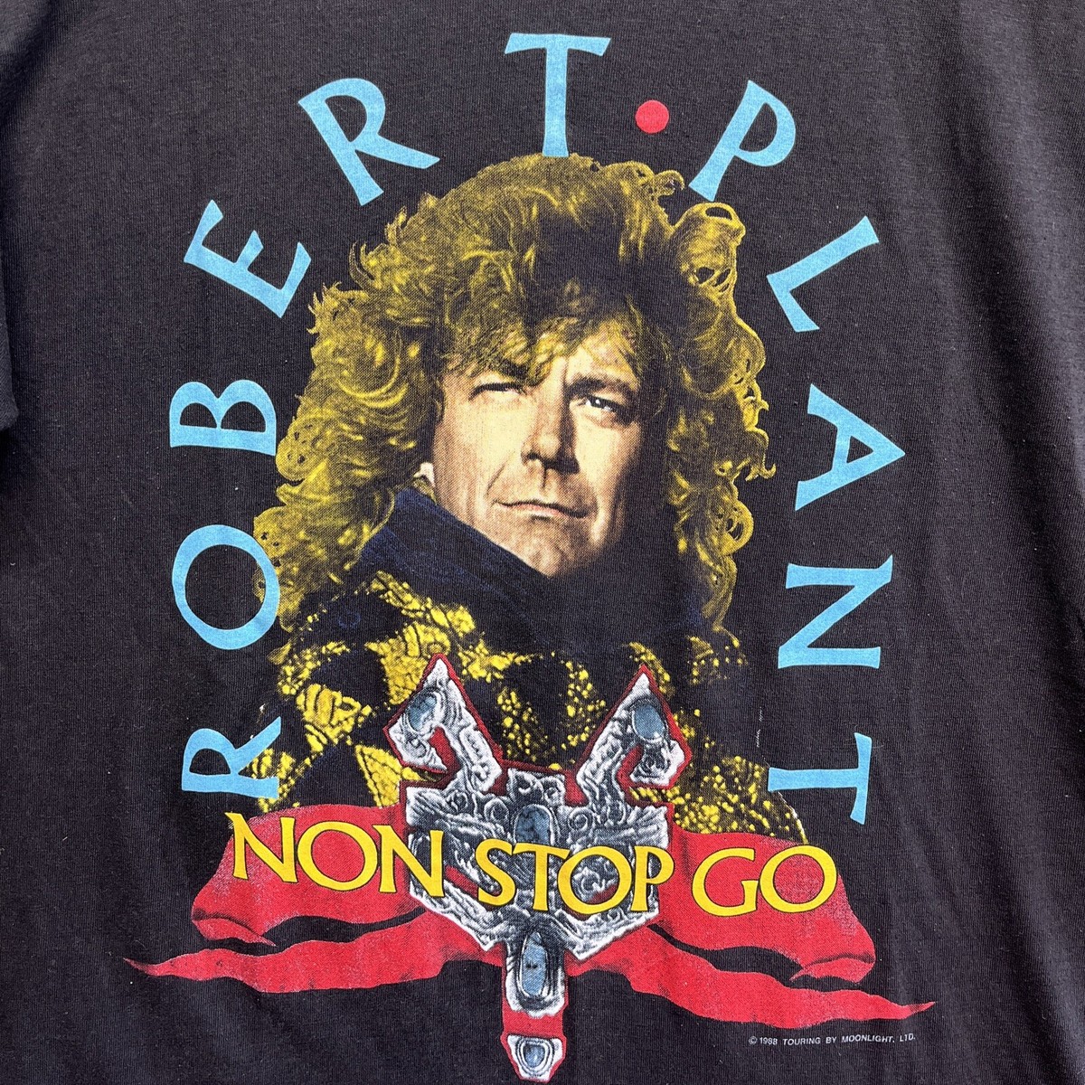 Vintage 1988 Robert Plant Non Stop Go World Tour Led