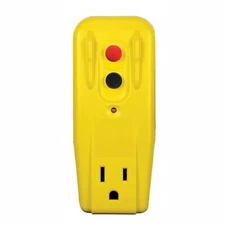 Manufacturing 30439005 Auto-Reset 15 AMP Grounded 3-Prong GFCI Single Outlet ...