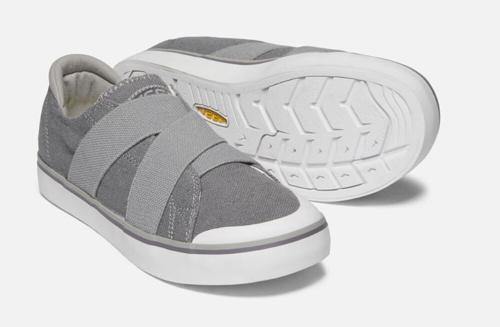 KEEN Sneakers Slip On con Cinturino Gore Cross Elsa III Acciaio Grigio