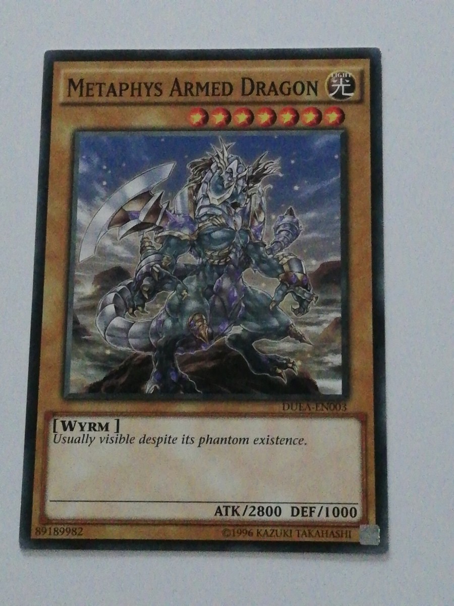 Yu-Gi-Oh! Metaphys Armed Dragon – DUEA-EN003 Common – Duelist Alliance Unlimited Edition Trading Card - View #11