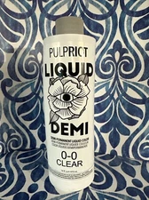 PULPRIOT Demi-Permanent Liquid Color 0-0 CLEAR 16 oz no-lift ammonia free NEW