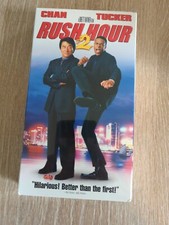 Rush Hour 2 VHS, 2001 Jackie Chan Chris Tucker NEW FACTORY SEALED