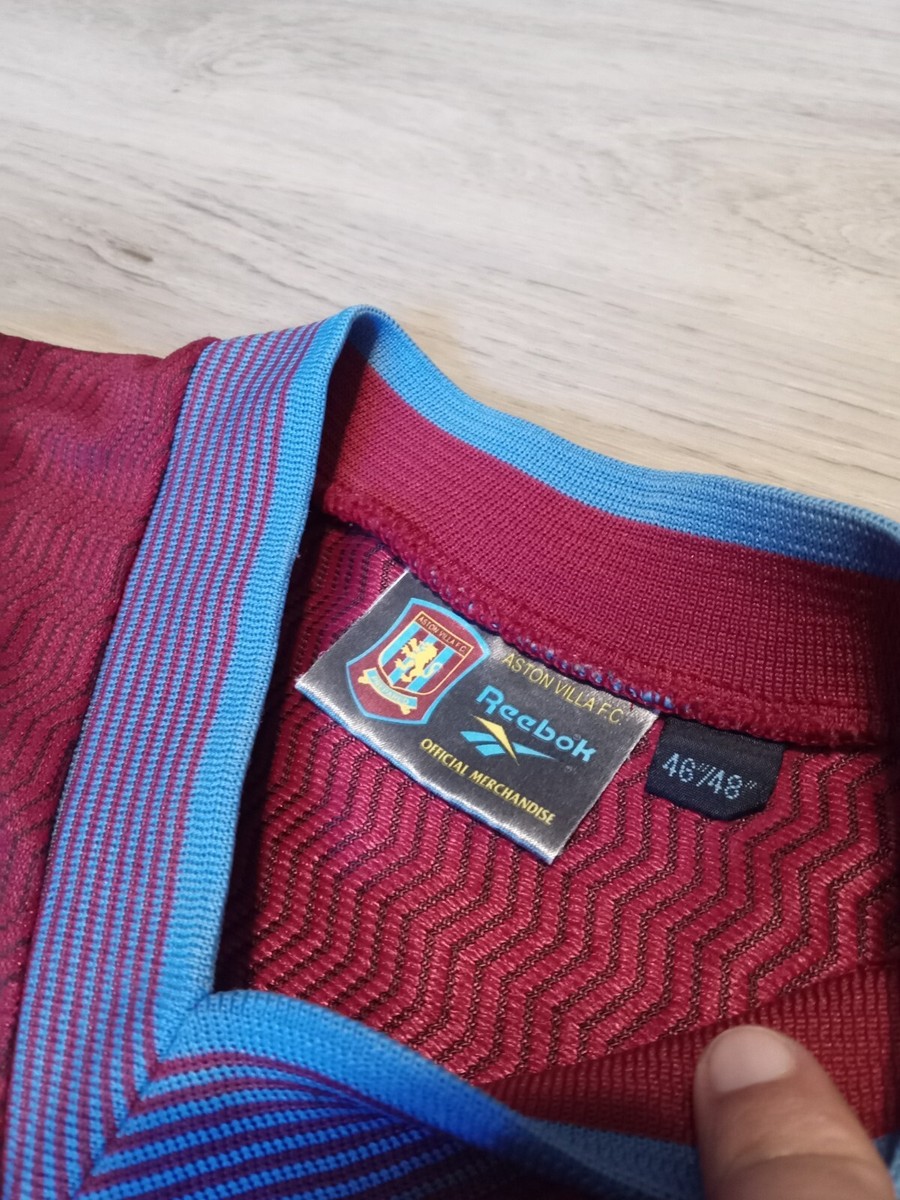 Aston Villa 1997/1998 ORIGINAL Reebok Vintage Rare Soccer Jersey