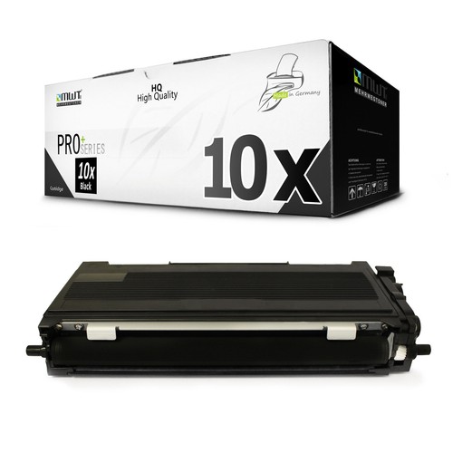 10x Toner f�r Brother DCP 7060 7065 7070 DW D DN N TN2220 BLACK