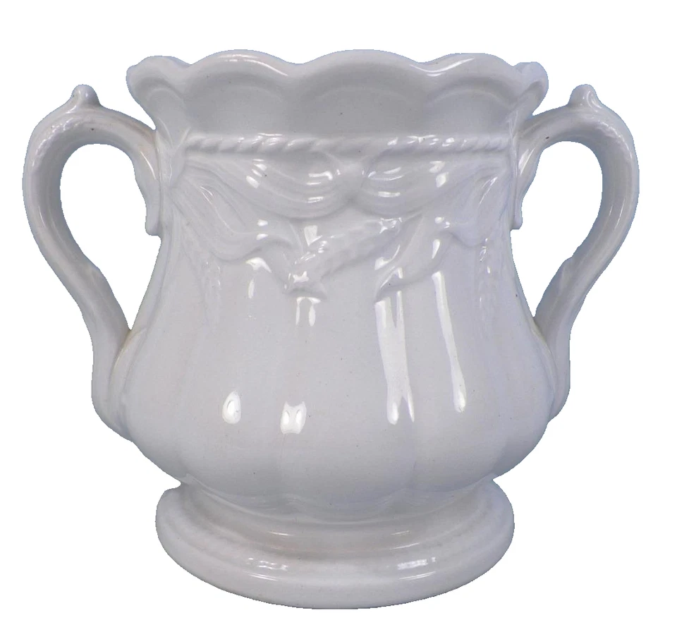 Ironstone Ceres Sugar Bowl Base Solo Trigo Gavilla Turner Goddard & Co. Antiguo Foto 3 de 4