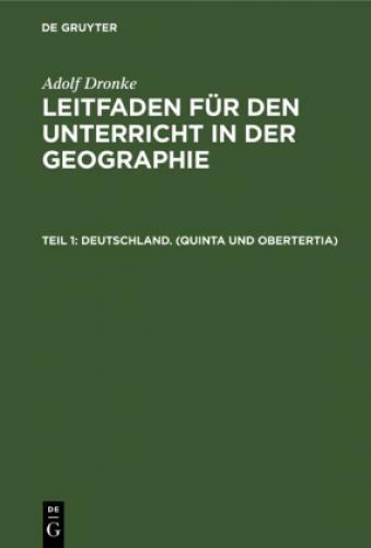 Deutschland. (quinta Und Obertertia) 6756