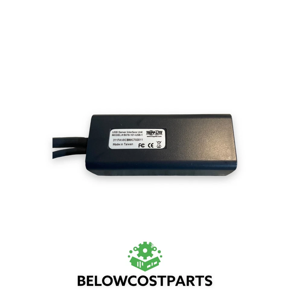 Tripp-Lite Black Blue B078-101-USB-1 USB Black Server Interface Unit - Image 2 of 2