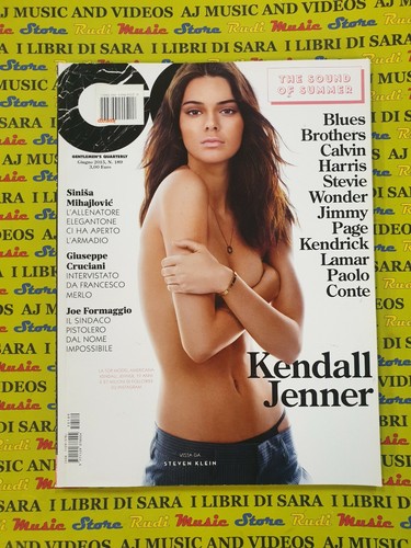 Rivista Magazine GQ n.189 giu.2015 KENDALL JENNER-G.CRUCIANI-BLUES BROTHERS(AM1)
